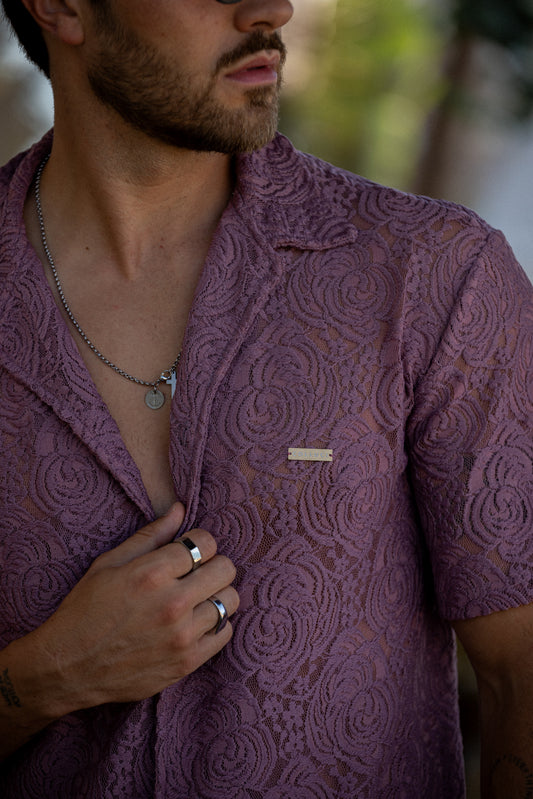 Camisa Renda Mera